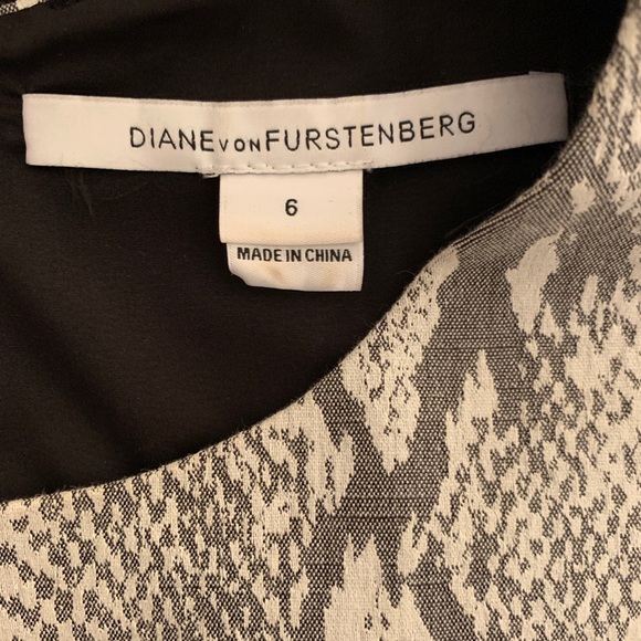 Dian Von Furstenberg Python Snake Print Dress - Picture 5 of 5